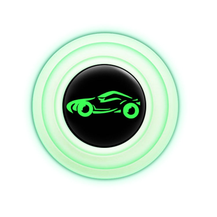 100 PCS Car Door Anti-Collision Shock Pad, Black Unmarked, Black With Sports Car Logo, Luminous Unmarked, Luminous With Sports Car Logo