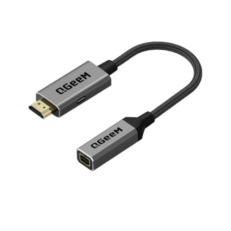 QGeeM QG-HD02 ตัวแปลง HDMI เดี่ยวเป็น Mini DP