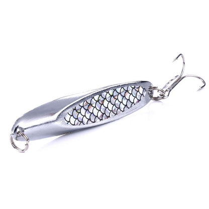 4 ชิ้น HEGNJIA SP071 7cm 21g Seabass Sequin Lure, SP071 (1), SP071 (2), SP071 (3), SP071 (4), SP071 (5)