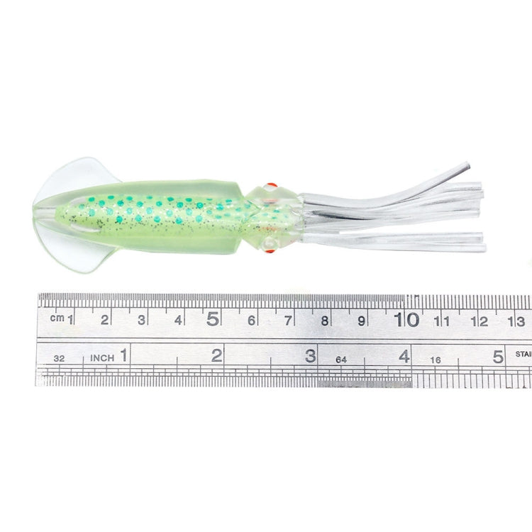 6 ชิ้น / ถุง HENGJIA SO1516 12 ซม. / 15 ซม. เหยื่อปลอมปลาหมึกยักษ์สีสันสดใส, SO1516