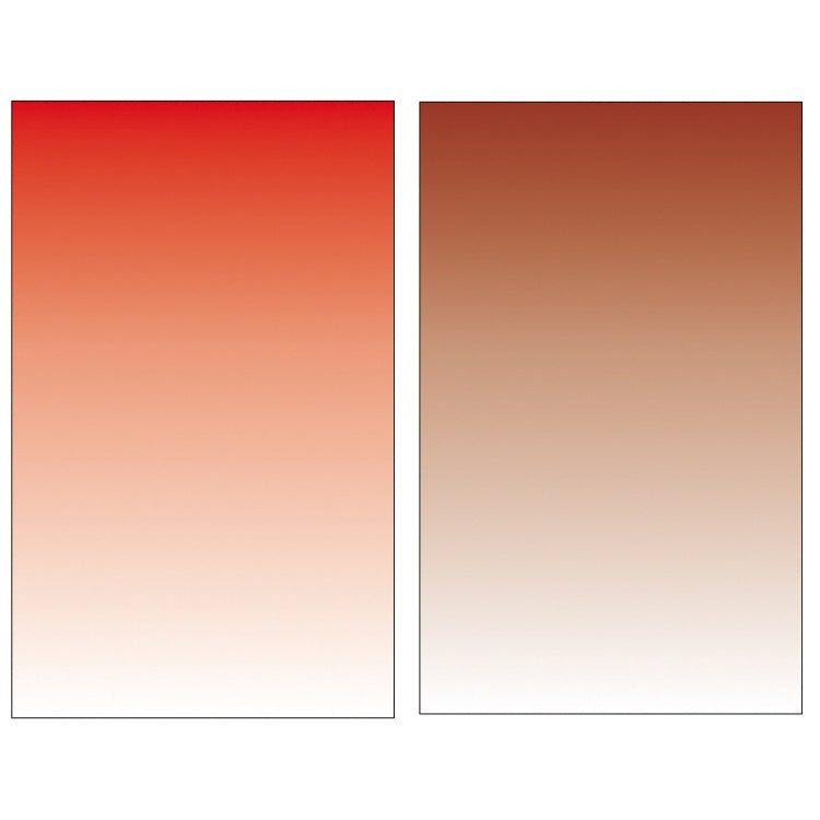 54 x 83 ซม. Gradient Morandi ฟิล์มสองด้าน Photo Props กระดาษพื้นหลัง, Red / Gold Brown, Blue /Green, Deep Gray / Light Gray