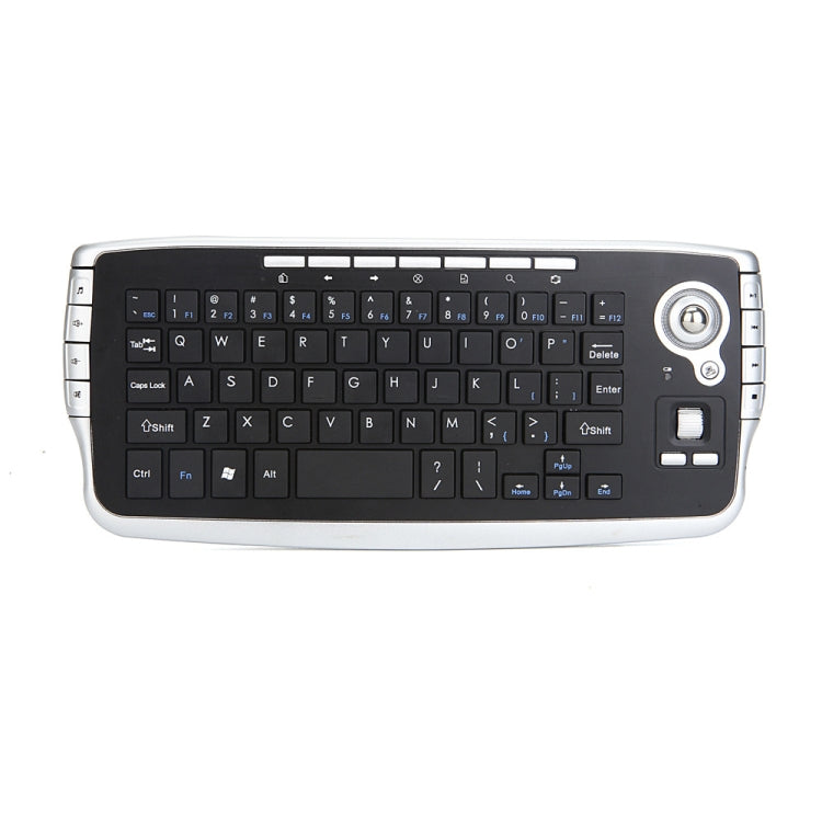 MY-10 2.4G 78 Keys 1200 DPI Mini Wireless Trackball Keyboard ชุดคีย์บอร์ดและเมาส์ไร้สาย