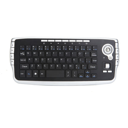 MY-10 2.4G 78 Keys 1200 DPI Mini Wireless Trackball Keyboard ชุดคีย์บอร์ดและเมาส์ไร้สาย