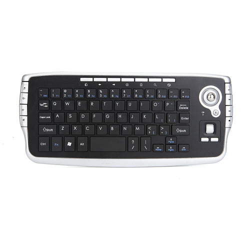 MY-10 2.4G 78 Keys 1200 DPI Mini Wireless Trackball Keyboard ชุดคีย์บอร์ดและเมาส์ไร้สาย