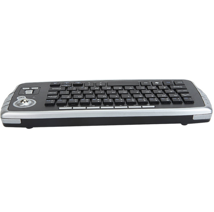 MY-10 2.4G 78 Keys 1200 DPI Mini Wireless Trackball Keyboard ชุดคีย์บอร์ดและเมาส์ไร้สาย