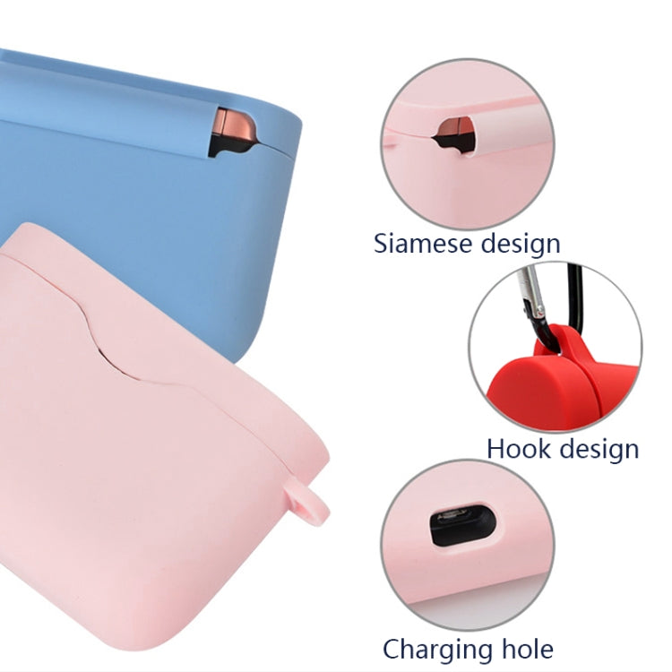 ฝาครอบป้องกันซิลิโคนหูฟังบลูทูธ 2 ชิ้นพร้อมตะขอสำหรับ Sony WF-1000XM3, Pink, Mint Green, Transparent, Green, Lavender Purple