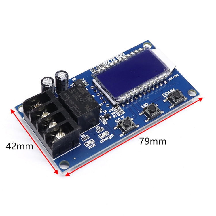 XY-L10A 6-60V CNC ปิดสวิตช์ป้องกันการชาร์จเต็ม