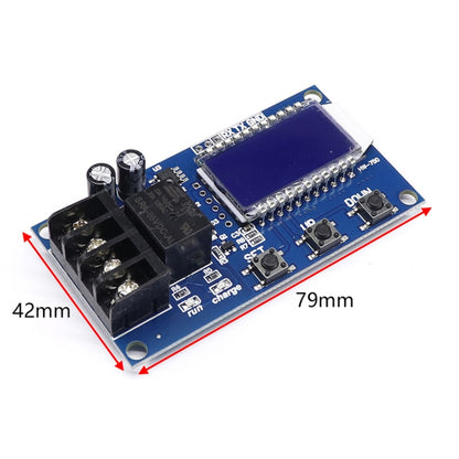 XY-L10A 6-60V CNC ปิดสวิตช์ป้องกันการชาร์จเต็ม