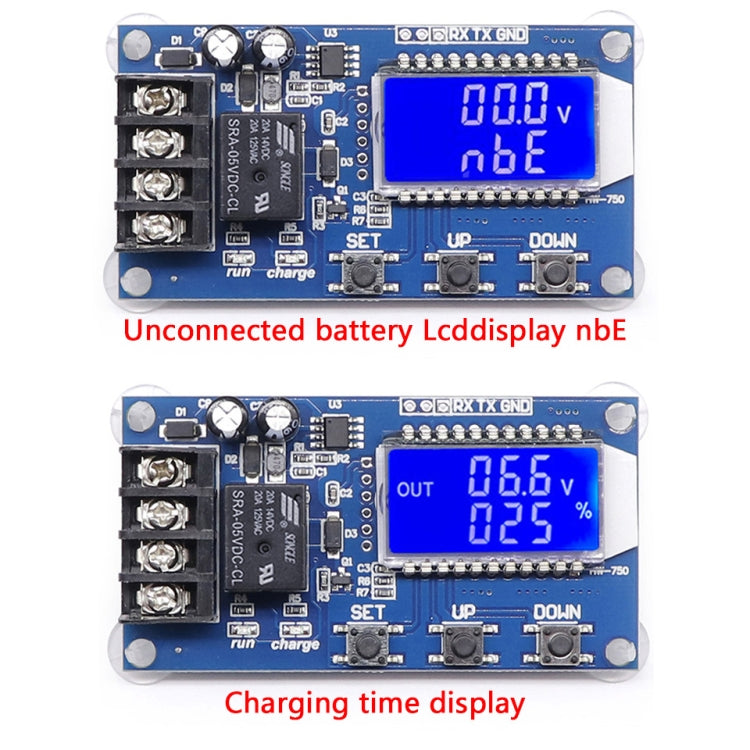 XY-L10A 6-60V CNC ปิดสวิตช์ป้องกันการชาร์จเต็ม