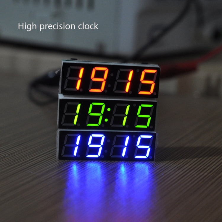 ความแม่นยำสูง RX8025T โมดูลนาฬิกาดิจิตอล LED หลอดดิจิตอลนาฬิกาอิเล็กทรอนิกส์