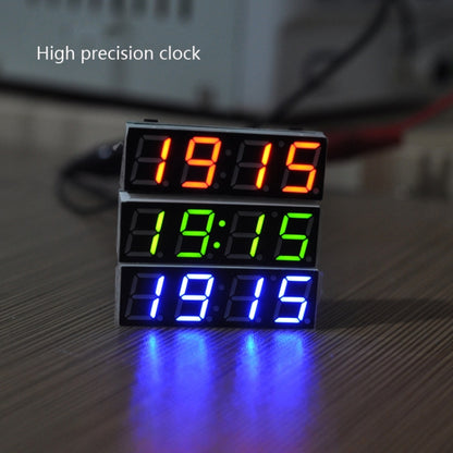 ความแม่นยำสูง RX8025T โมดูลนาฬิกาดิจิตอล LED หลอดดิจิตอลนาฬิกาอิเล็กทรอนิกส์