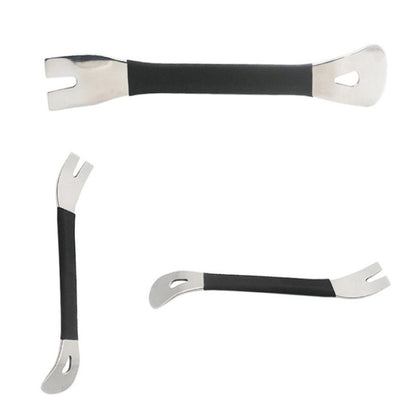 2 PCS Car Stainless Steel Audio Navigation แผงประตู Crowbar, 2 PCS Stainless Steel