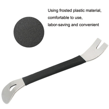 2 PCS Car Stainless Steel Audio Navigation แผงประตู Crowbar, 2 PCS Stainless Steel