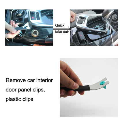 2 PCS Car Stainless Steel Audio Navigation แผงประตู Crowbar, 2 PCS Stainless Steel