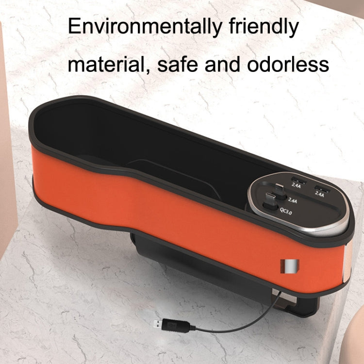 กล่องเก็บของเอนกประสงค์ Car Seat Slot สไตล์:, USB With Wireless Charge Type, USB Without Wireless Charge Type, Storage Type