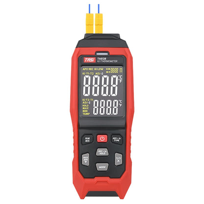 TASI เทอร์โมมิเตอร์แบบสัมผัส K-Type Thermocouple Probe Thermometer, สไตล์:, TA612A Single Channel, TA612B Dual Channels, TA612C 4 Channels