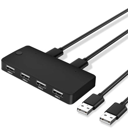 USB 2.0 มัลติฟังก์ชั่น 2 เข้า 4 ออก HUB