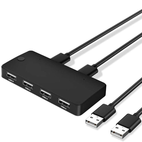 USB 2.0 มัลติฟังก์ชั่น 2 เข้า 4 ออก HUB