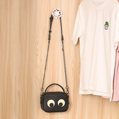 6 PCS สายไฟ Data Cable Winder Traceless Paste Hook Cable Organizer