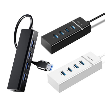 4 X USB 2.0 Ports HUB Converter, ความยาวสายเคเบิล: 15 ซม., รูปแบบ：, Without Light Bar, With Light Bar Black, With Light Bar White