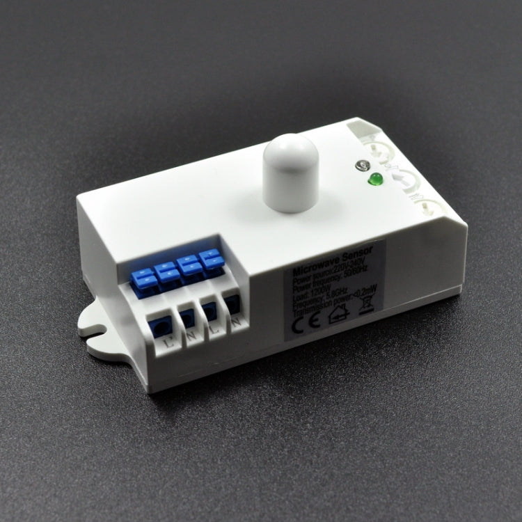 ไมโครเวฟเรดาร์เซ็นเซอร์ร่างกายมนุษย์ 12/24V DC Body Car Mobile Sensing, 807DC, 807K-DC