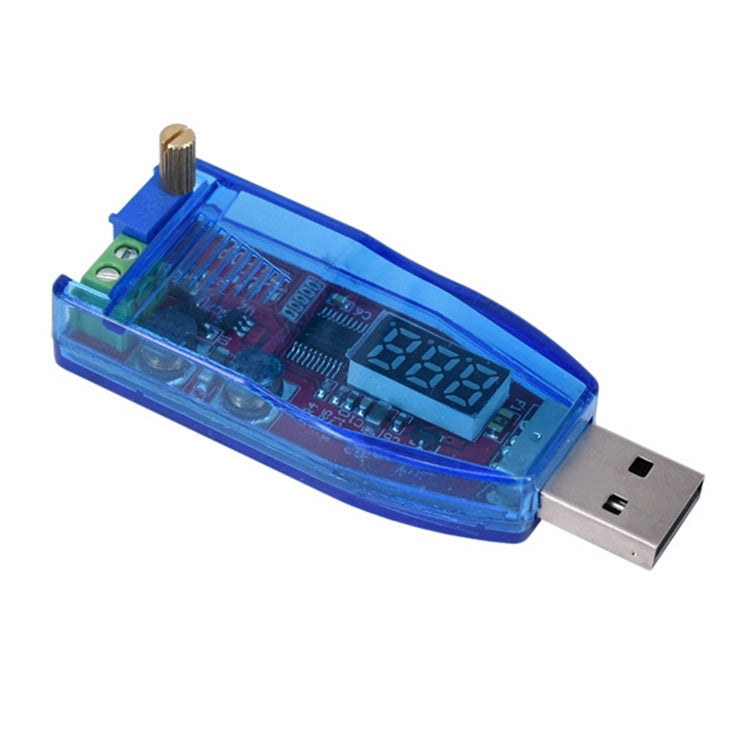 5V ถึง 1-24V DC-DC USB โมดูลควบคุมการจ่ายไฟแบบปรับได้, การจัดส่งแบบสุ่มสี, 5V To 1-24V
