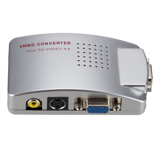 กล่องแปลง PC VGA เป็น AV Converter กล่องสลับวิดีโอ