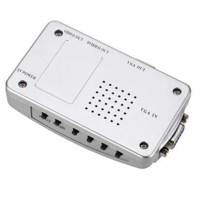 กล่องแปลง PC VGA เป็น AV Converter กล่องสลับวิดีโอ