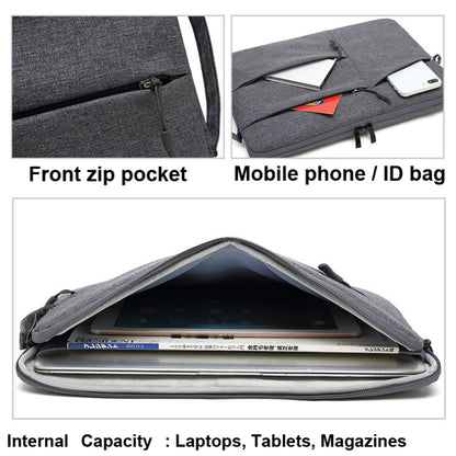 กระเป๋าซับแล็ปท็อปธุรกิจโพลีเอสเตอร์ชนิดซิป, 11.6 Inch, 13.3 Inch, 15.6 Inch