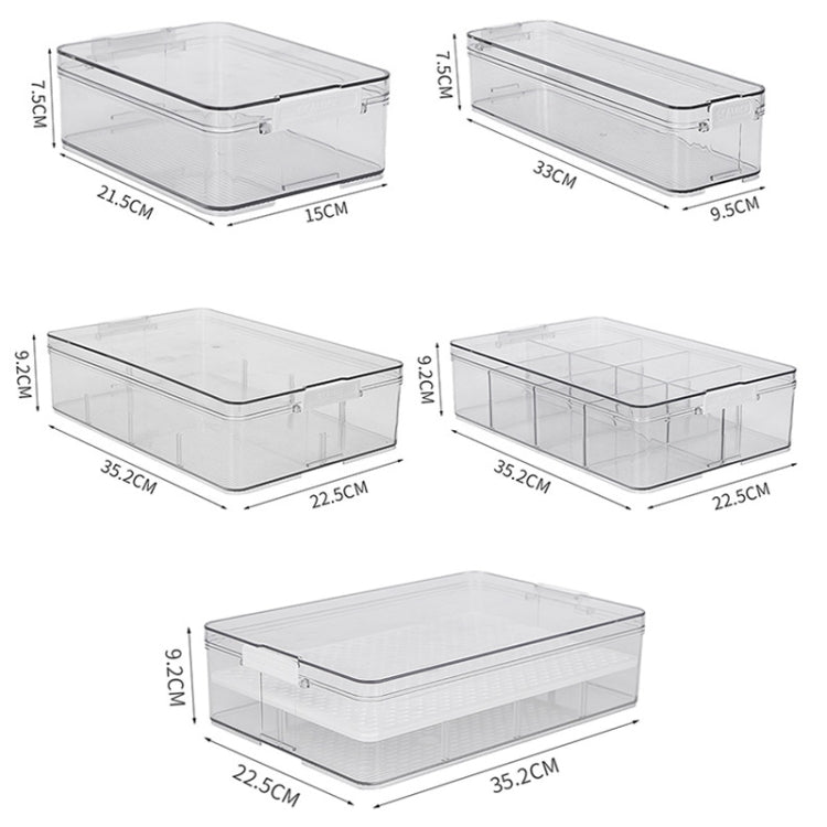 ตู้แช่ผักและผลไม้ Crisper พร้อมฝาปิด, With Lid, TY-9078, TY-9079, TY-9081, TY-9082