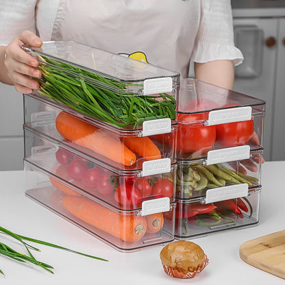 ตู้แช่ผักและผลไม้ Crisper พร้อมฝาปิด, With Lid, TY-9078, TY-9079, TY-9081, TY-9082