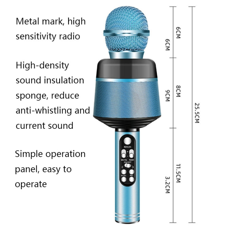 Q008 ไมโครโฟนไร้สาย Bluetooth Capacitor Live