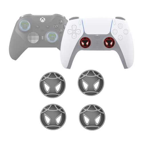 2 ชุด ToyiLuya Rocker Protection Cap ซ้ายและขวาจับซิลิโคนกันลื่นสำหรับ PS4/PS5