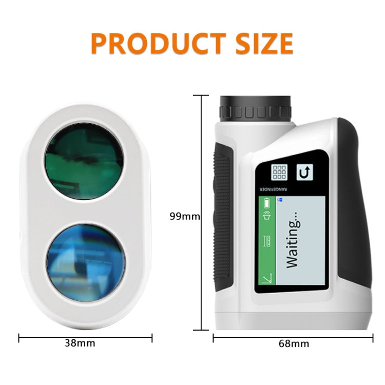 ARTBULL ทัชสกรีน Golf Laser Speed Rangefinder เครื่องวัดระยะ