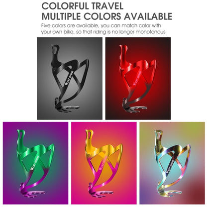 WEST BIKING จักรยานที่วางขวดอลูมิเนียม, Black, Red Black Gradient, Gold Pink Gradient, Green Purple Gradient, Colorful