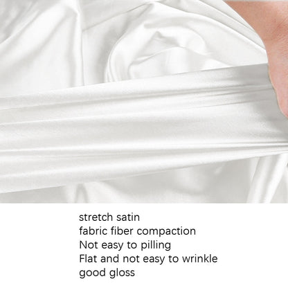 ถุงมือเจ้าสาว Satin Long Vintage Travel Sunscreen Dress ถุงมือแต่งงาน