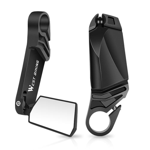 WEST BIKING กระจกพับแฮนด์จักรยาน, WEST BIKING Folding Mirror