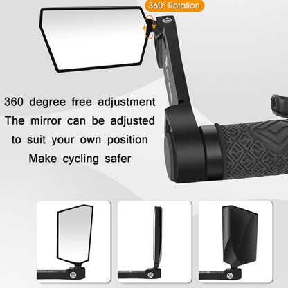 WEST BIKING กระจกพับแฮนด์จักรยาน, WEST BIKING Folding Mirror