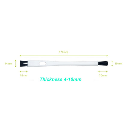 15 PCS Double-end แปรงทำความสะอาดเครื่องชงกาแฟเครื่องบดแปรงขนแปรงขนาดเล็ก, Double-ended Cleaning Brush