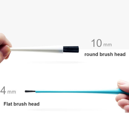 15 PCS Double-end แปรงทำความสะอาดเครื่องชงกาแฟเครื่องบดแปรงขนแปรงขนาดเล็ก, Double-ended Cleaning Brush