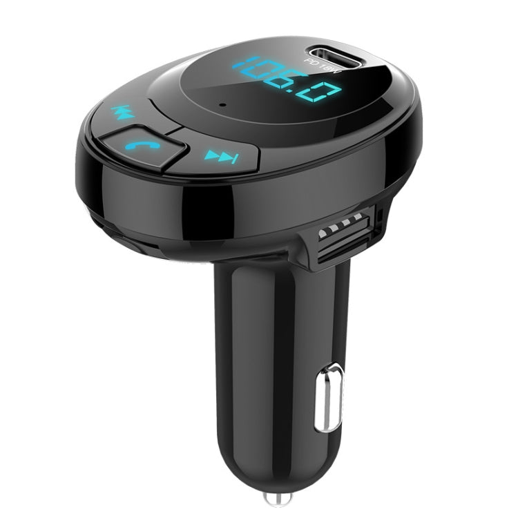 BT09 Car Bluetooth MP3 Digital Display เครื่องชาร์จ USB คู่, BT09