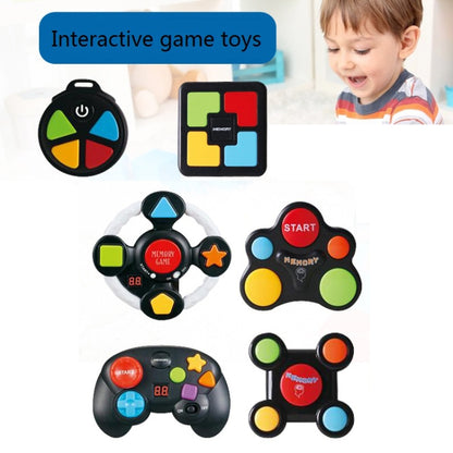 เครื่องเกมฝึกความจำเพื่อการศึกษาสำหรับเด็ก สไตล์:, Square, Hands, Shaped, Handle, Steering Wheel