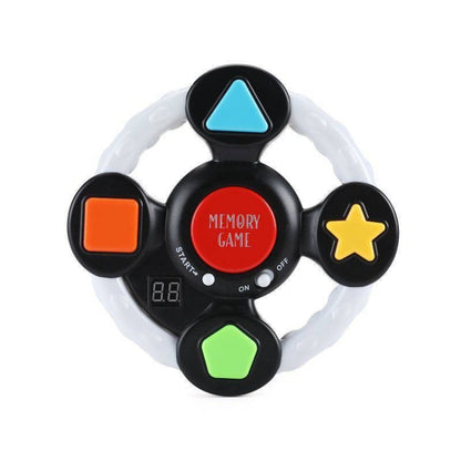 เครื่องเกมฝึกความจำเพื่อการศึกษาสำหรับเด็ก สไตล์:, Square, Hands, Shaped, Handle, Steering Wheel