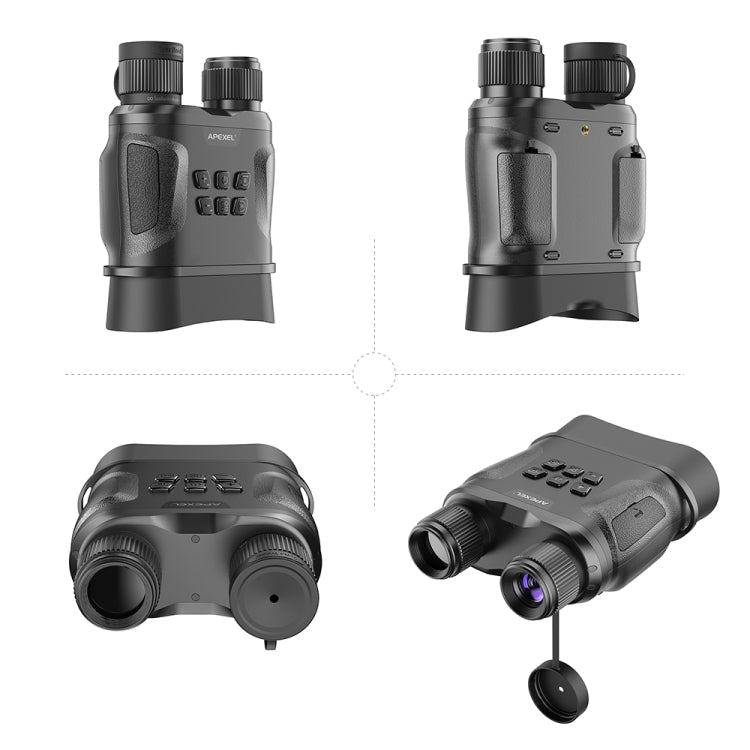 กล้องส่องทางไกล APEXEL Night Vision พร้อมบันทึกวิดีโอกล้องโทรทรรศน์อินฟราเรด HD สำหรับล่าสัตว์, APL-NV008