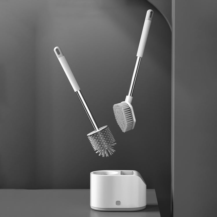 ชุดแปรงขัดห้องน้ำหัวแปรงซิลิโคน MT2, Landing Type, Wall-mount  Type