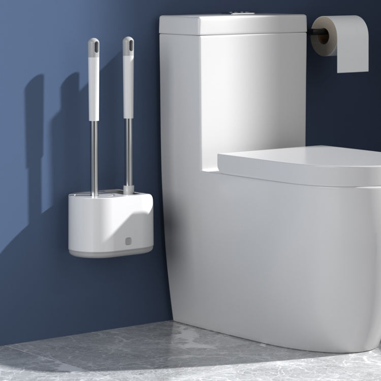 ชุดแปรงขัดห้องน้ำหัวแปรงซิลิโคน MT2, Landing Type, Wall-mount  Type