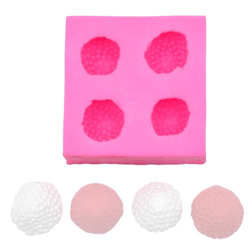 2 ชิ้น Fondant ช็อกโกแลตเค้กตกแต่งสตรอเบอร์รี่ซิลิโคนแม่พิมพ์, Cake Decorating