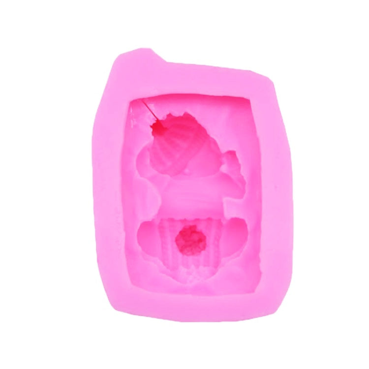 แม่พิมพ์ซิลิโคนช็อคโกแลตเค้ก Fondant 2 ชิ้น, Silicone Mold