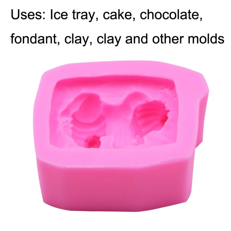 แม่พิมพ์ซิลิโคนช็อคโกแลตเค้ก Fondant 2 ชิ้น, Silicone Mold