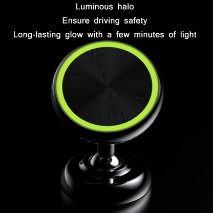 ที่วางโทรศัพท์มือถือในรถยนต์แบบแม่เหล็กอลูมิเนียมอัลลอยด์, Black (Luminous), Red (Luminous)